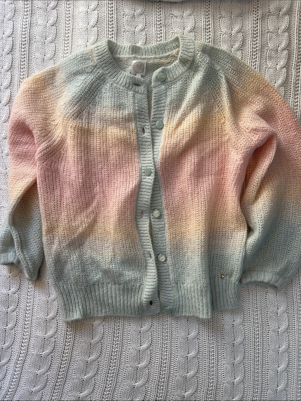 Des petits hauts s/m ombré cardigan